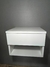 Mesita de luz flotante basic white - San Marcos Muebles