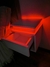 Mesita de luz flotante basic white con LED - tienda online