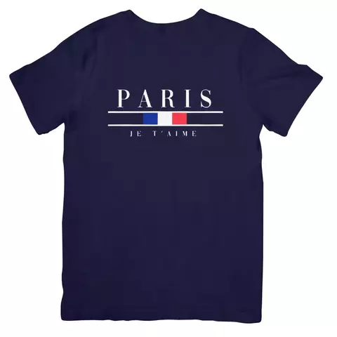 Camisa Paris Je T'aime