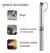 Bomba Sumergible Pluvius P/pozo Profundo 11/2 Hp - sanitarios cap