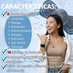 Masajeador Cervical Mini + Tonificador Muscular Abdominal + Ebook - comprar online