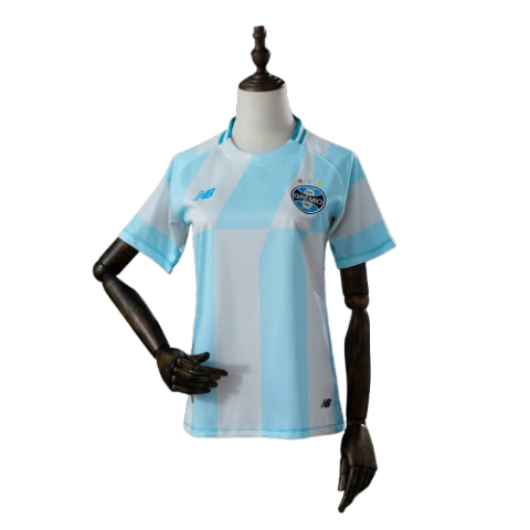 Camisa Grêmio II 26/27 - Torcedor NB Feminina - Azul e Branca
