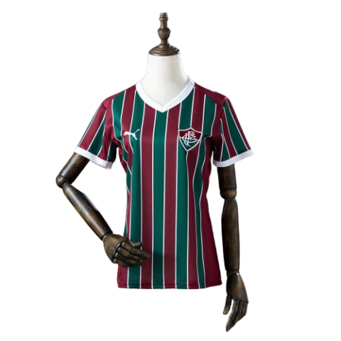 Camisa Fluminense I 26/27 - Torcedor Puma Feminina - Verde e vermelha