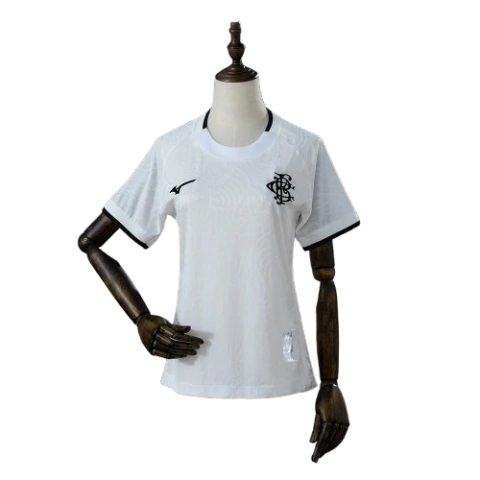 Camisa Botafogo III 26/27 - Torcedor Feminina - Branca com detalhes em preto