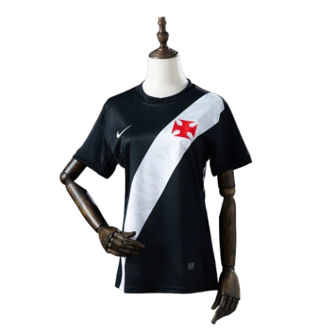 Camisa Vasco da Gama I 26/27 - Torcedor Nike Feminina - Preta