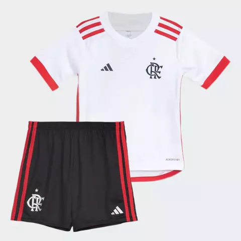 Kit Infantil Flamengo 2025/26 II Branco - comprar online