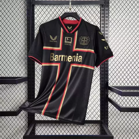 Camisa Bayer Leverkusen 24/25 Especial preta - comprar online