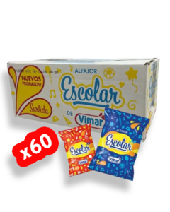 Alfajor Escolar x 60 - comprar online