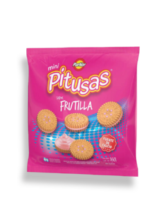 Galletitas Pitusas frutilla 160g