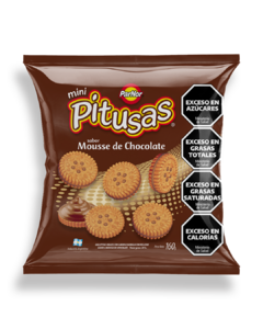 Galletitas Pitusas mousse 160g