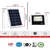 Refletor Led Com Painel Solar 25w 6500k Luz Branca Avant - comprar online
