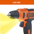 Furadeira E Parafusadeira 10mm Sem Fio Black Decker Modelo L - Braúna Ferramentas