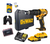 Furadeira Parafusadeira Impacto 20v Dcd7781d2 Dewalt + Kit