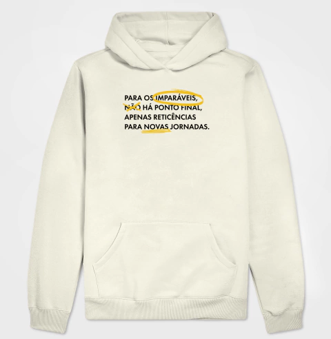 Hoddie Moletom | Imparáveis - Loja Eu SOU IMPARÁVEL