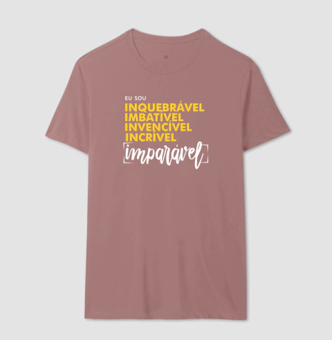 Camisa | Sou Inquebrável - Loja Eu SOU IMPARÁVEL