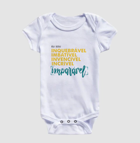 Body Infantil | Sou Inquebrável