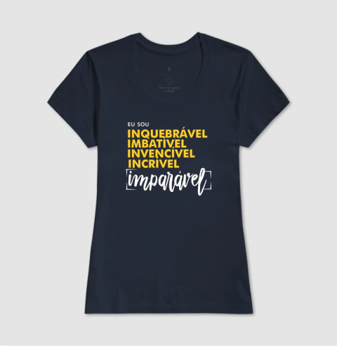 Imagem do Camisa Feminina | Sou Inquebrável