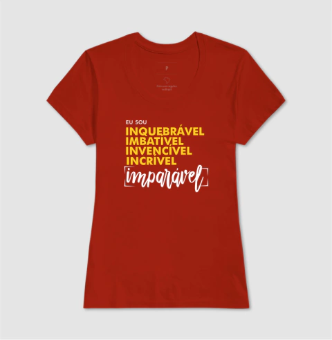 Camisa Feminina | Sou Inquebrável - comprar online