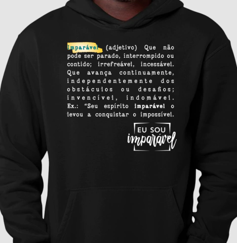 Hoodie Moletom | Ser Imparável - comprar online