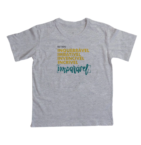 Camisa Infantil | Sou Inquebrável