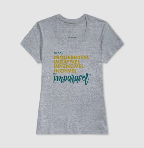 Camisa Feminina | Sou Inquebrável