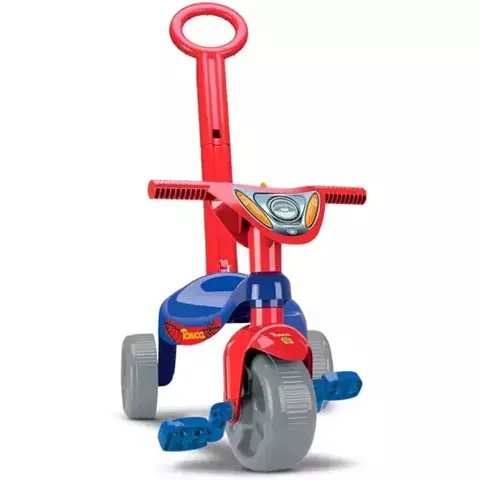 TRICICLO INFANTIL VELOTROL HERÓIS VERMELHO