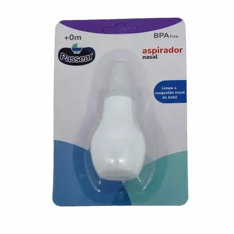 ASPIRADOR NASAL PASSEAR BRANCO
