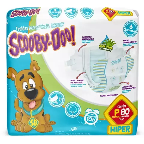 FRALDA SCOOBY DOO HIPER