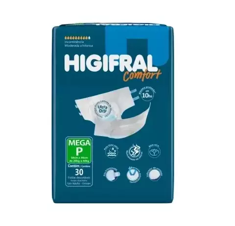 FRALDA HIGIFRAL CONFORT HIPER