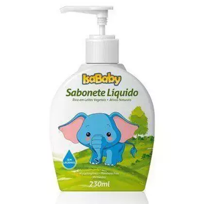 SABONETE LÍQUIDO ISA BABY ZOO 230ml