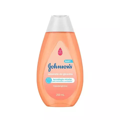 SABONETE LIQUIDO DE GLICERINA JOHNSONS 200ML