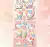 Mini Cartela De Adesivo Hello Kitty