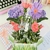 Cartão Pop Up Bouquet De Flores