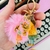 Chaveiro Pom Pom Mãe e Filha