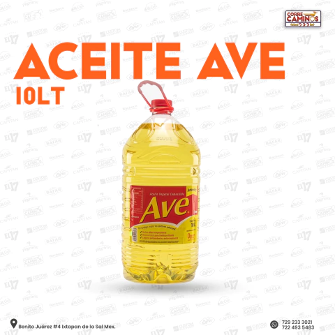 Aceite Ave Action Fry 10lt.