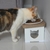 Suporte Comedouro Bebedouro Elevado GATO UNITÁRIO Pet MDF
