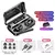 FONE DE OUVIDO SEM FIO F9-5 DISPLAY LED POWER BANK ÁUDIO PREMIUM FONE F-9