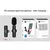 Imagem do COLAR MICROFONE SEM FIO, MICROFONE SEM FIO, GRAVAÇÃO DE VÍDEO CURTA