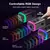 FIFINE MICROFONE SONORO USB/XLR COM CONTROLE RGB/JACK - comprar online