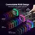 Imagem do FIFINE MICROFONE SONORO USB/XLR COM CONTROLE RGB/JACK