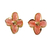 Aretes Dalia Rojo