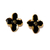 Aretes Dalia Negro