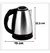 CHALEIRA ELETRICA 1,8L 220V PRETO BAK-220-INOX - Lojão Popular