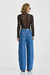 Calça Jeans Balloon Wide Alta - Loja Peça de Estilo