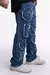 Calça Jeans Overcome Letters Azul Escuro na internet
