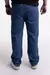 Calça Jeans Overcome Letters Azul Escuro - Essência Urbana