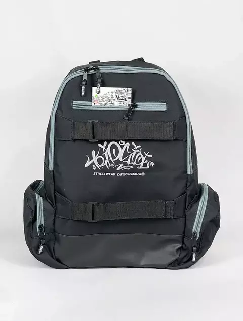 Mochila Trip Side Skatebag Tag Code - Preta