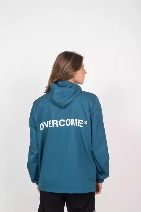 Corta Vento Overcome RipStop "WindShield" Azul Turmalina - comprar online
