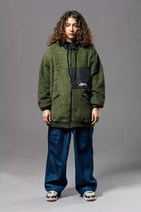 Jaqueta C/ Ziper Sherpa Chronic - comprar online