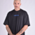 Camiseta Overcome Oversized Overline Preta - comprar online